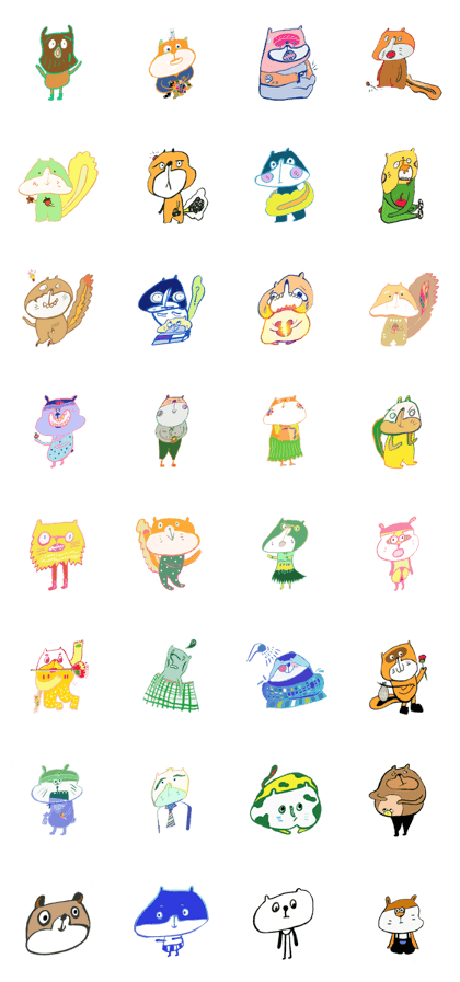 unintelligible monsters