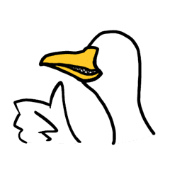 アヒルではなくガチョウです Line スタンプ Line Store アヒルではなくガチョウです Line スタンプ Line Store