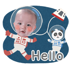 胡祥煜煜星際裝扮貼圖