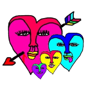 the heart-shaped friends the heart-shaped friends