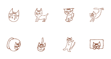 Glasses Cat's Wu-chan Glasses Cat's Wu-chan