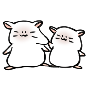 Sticker of the hamster3 Sticker of the hamster3