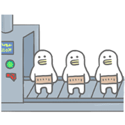 moving strange Sticker moving strange Sticker