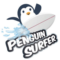 ペンギンサーファー(ENGLISH)
