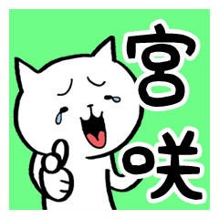 Miyasaki's funny Cat Stickers