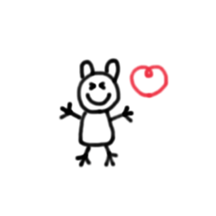 huwahuwa rabbit stamp