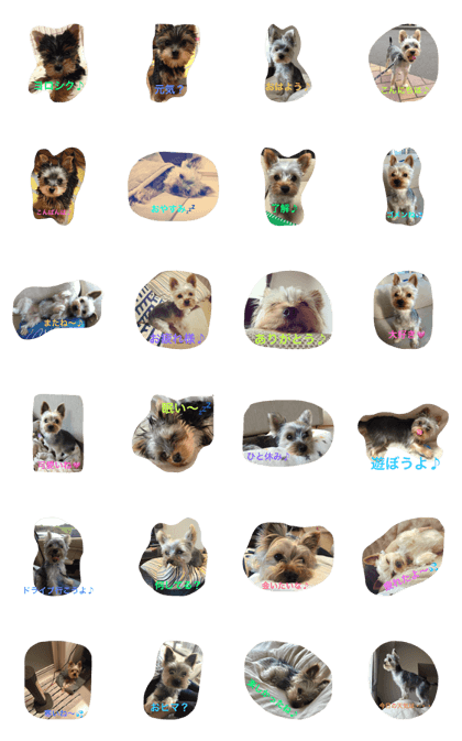 Yorkie Stamp
