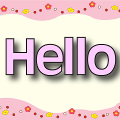 ^.^Spring abstract-Greeting-purple font