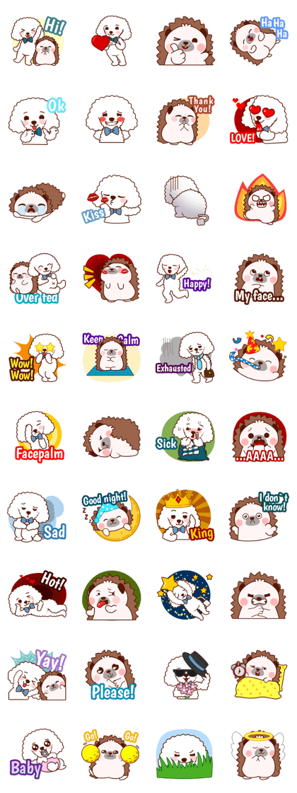 Khan & Clover's Sticker Debut!