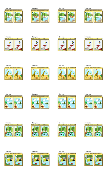 Sticker comes with Spot the Difference.3