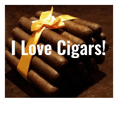 英語版シガー 葉巻 愛好家向けスタンプ Line スタンプ Line Store