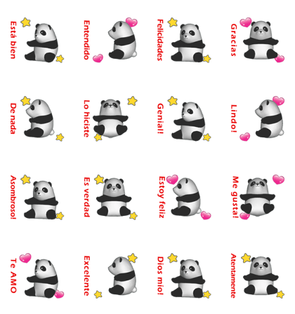 (In Spanish) CG Panda baby (1)