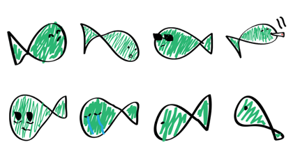 Fish from Stereofoam