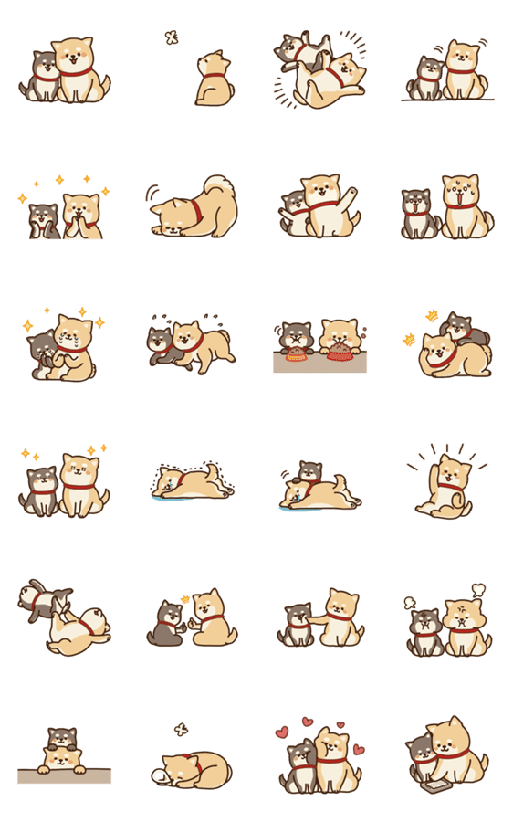動く かわいい柴犬達 Lineクリエイターズスタンプ Stamplist 動く かわいい柴犬達 Lineクリエイターズスタンプ Stamplist