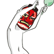 Hobohobo! Tengusan moving sticker