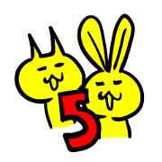 Rabbit&Cat No.5