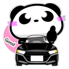 panda/car