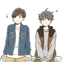 ブルボン濃厚チョコブラウニー 住野よる Line スタンプ Line Store ブルボン濃厚チョコブラウニー 住野よる Line スタンプ Line Store