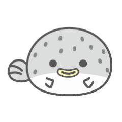 Puffer fish Sticker