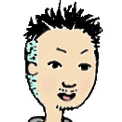 a sticker of sato