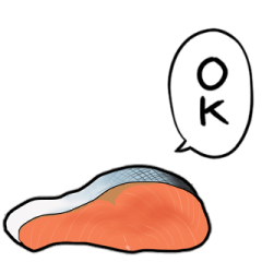 talking salmon fish