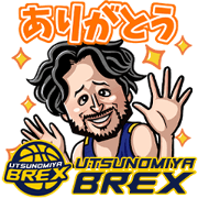 UTSUNOMIYA BREX STICKER 2020-21