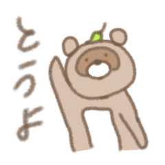 Toyo's Tanu-san sticker