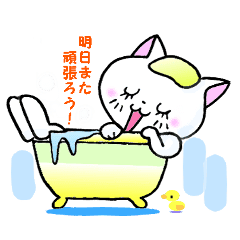 The Cat Always Support You Line Stickers Line Store The Cat Always Support You Line Stickers Line Store