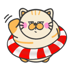 Chubby cat (Summer version)