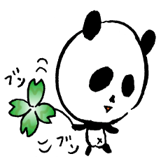 Daily life of a slow panda