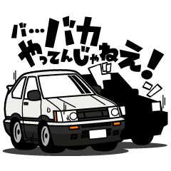 80's compact sport car