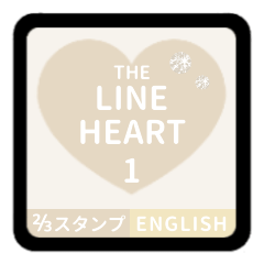 THE LINE HEART 1 [2-3][WHITE][E]