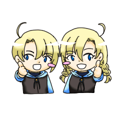 Twins Rai-kun and Sui-chan