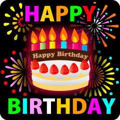 Happy Birthday Animation Ver Line Stickers Line Store