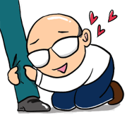 Mr. Baldy's office life Mr. Baldy's office life