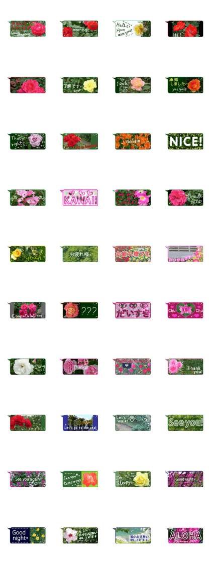 Balloon of the flower Balloon of the flower