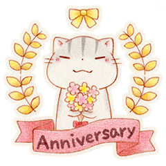 mofumofu nyanko "Celebrating cat_taiwan"
