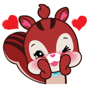 Lovit and Da ram Animated Stickers!