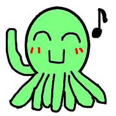 Various cute octopus