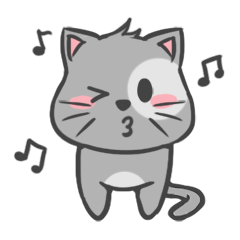 Cute Cat : Pyu!