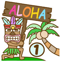 The first day of the Hawaiian god "TIKI"