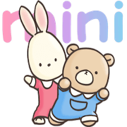 Cute bear and rabbit 10 by Torataro Cute bear and rabbit 10 by Torataro