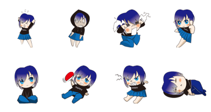 nanashi-chan sticker