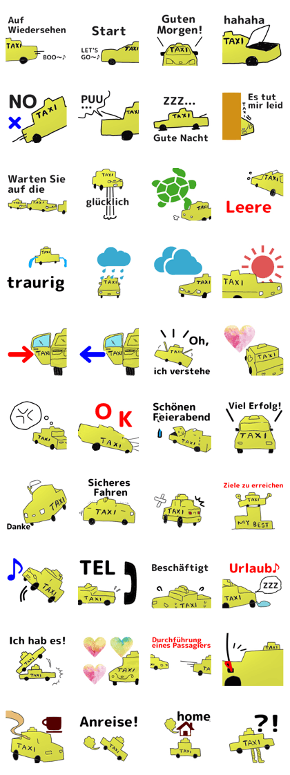 taxi driver German version taxi driver German version