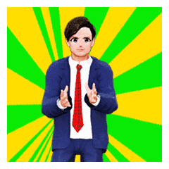 Moving Businessman Japanese