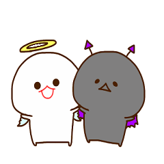 mizimechan and uramichan Angel and Devil