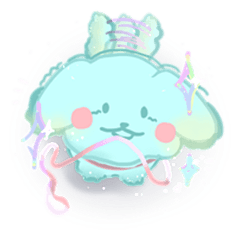 Pumilko : blue cute dog