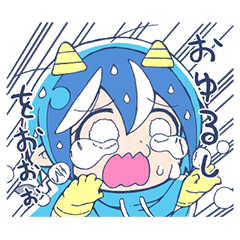 泣き虫 悪魔のメムメムちゃん 四谷啓太郎 Line スタンプ Line Store