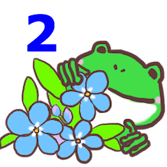 Tree Frog's Sticker2