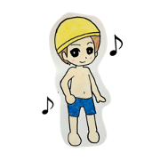 Everyday boy stamp